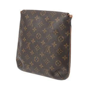Louis Vuitton Short Salsa Musette Brown Monogram Bag